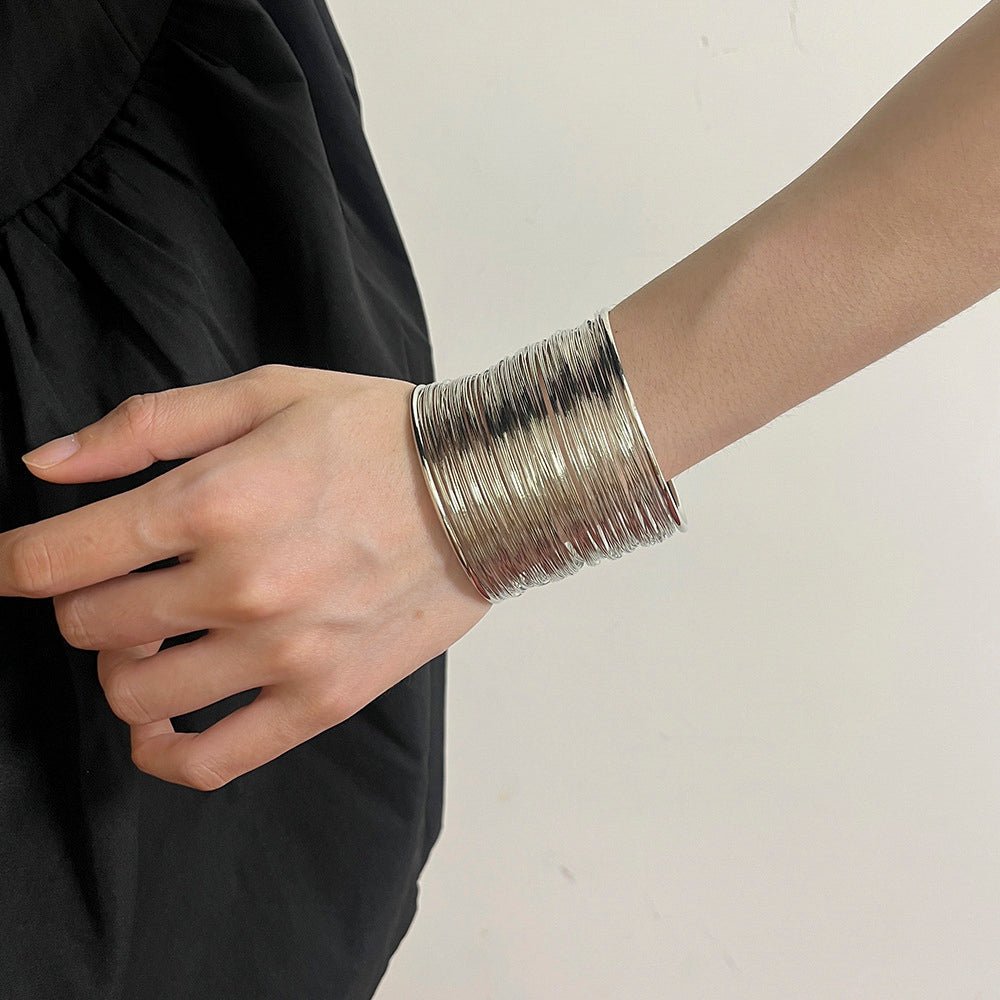 Ancient Egyptian Open Multi-layer Wrapped Arm Band Bracelet