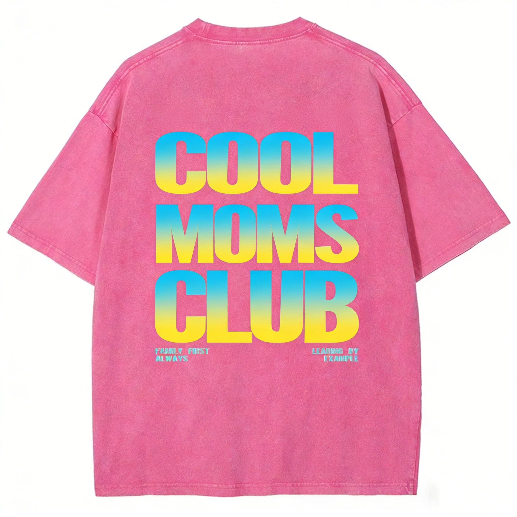 Cool Moms Club Unisex Fit Washed T-shirt