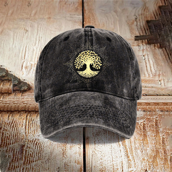 Tree Of Life Radiance Washed Hat