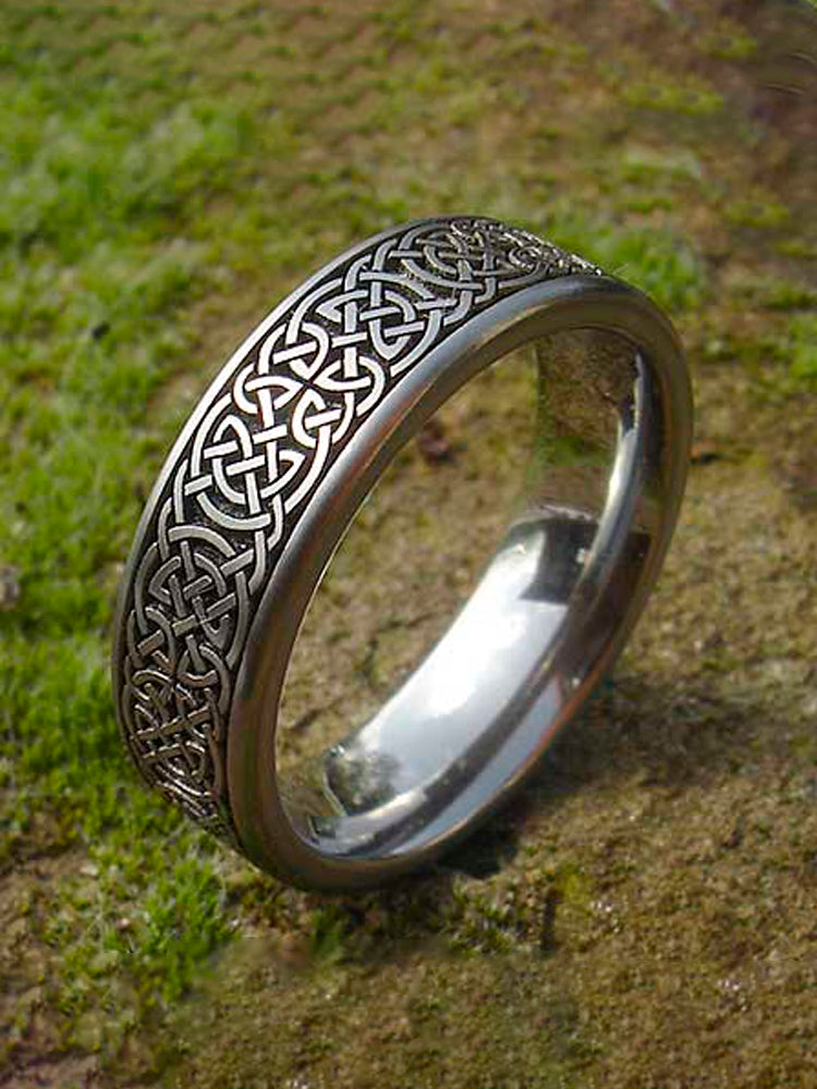 Viking Celtic Knot Totem Vintage Men's Ring